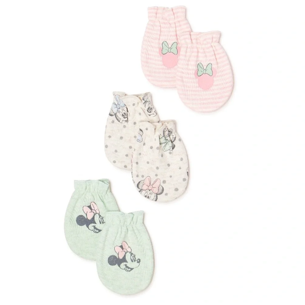 Disney Baby Minnie Mouse Mittens Size O/S NEW